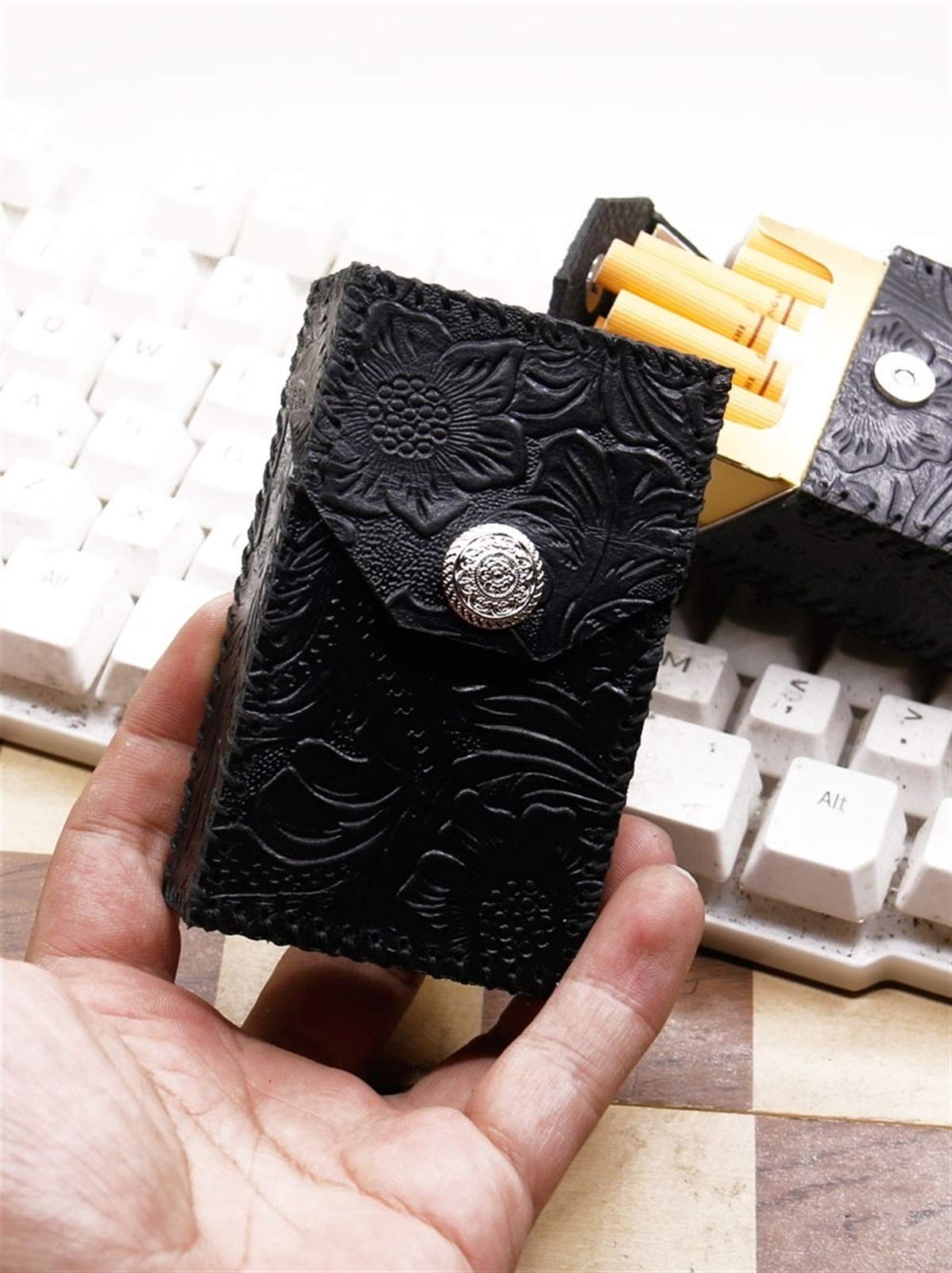 Amazon.co.jp: ソフトパックのタバコケースパーソナライズされたタバコ